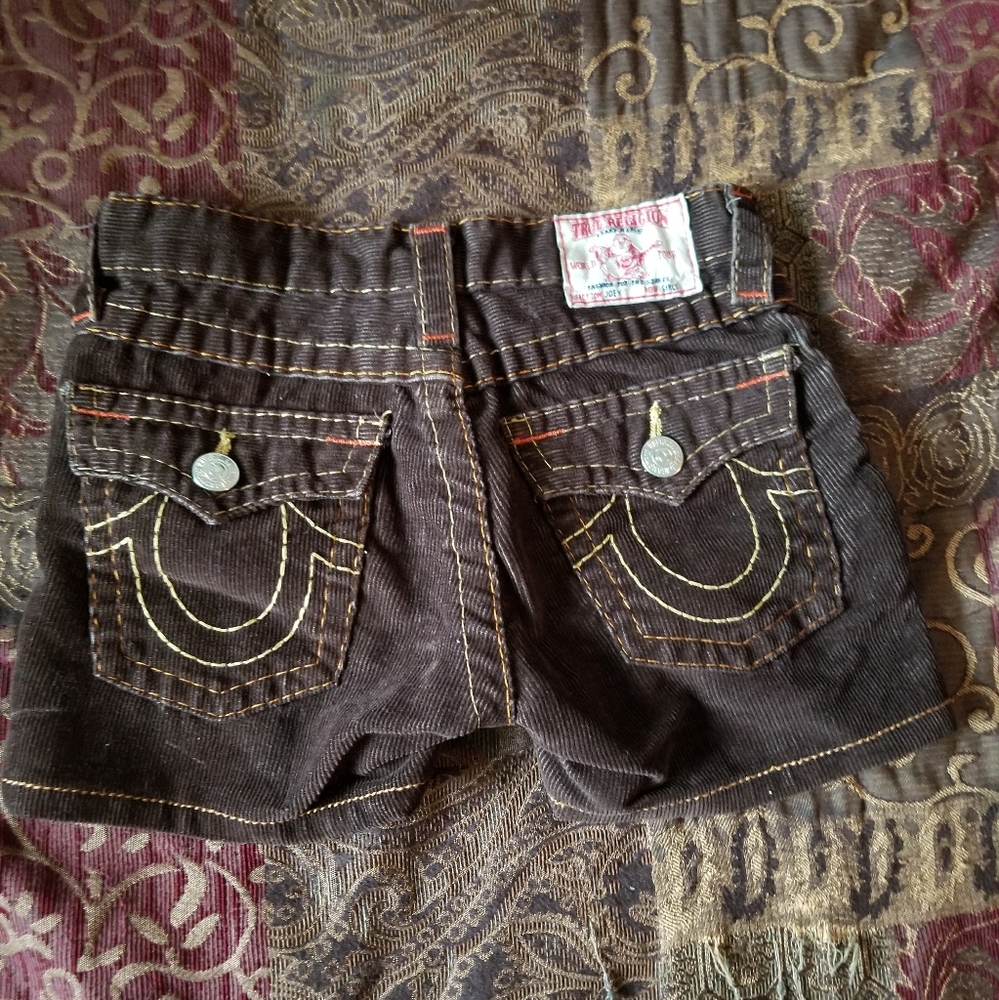 True Religion girls shorts